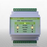 Magnetfeld-Detektor. Erkennt ob interne Permanent-Magnete vorhanden und korrekt polarisiert sind